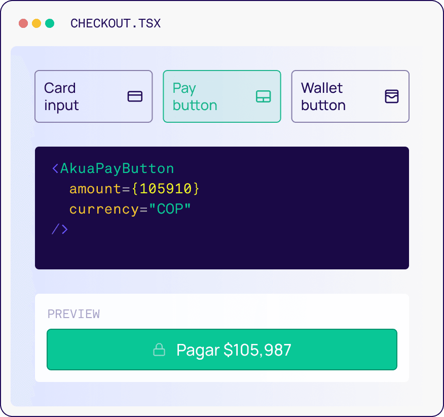 Akua checkout element instancia 2